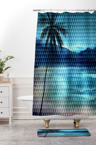 Sophia Buddenhagen Cerritos Shower Curtain And Mat