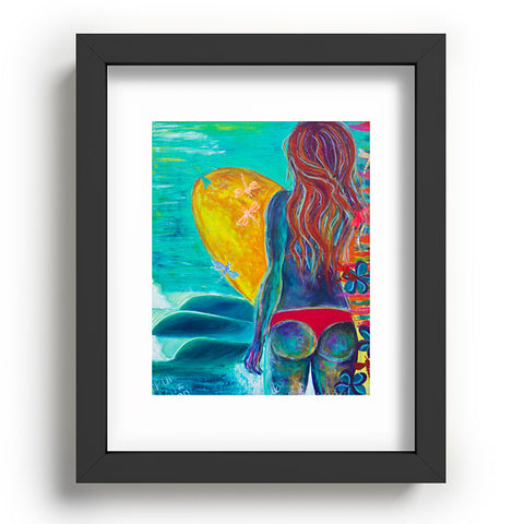 Sophia Buddenhagen Cheeky Surfer Recessed Framing Rectangle