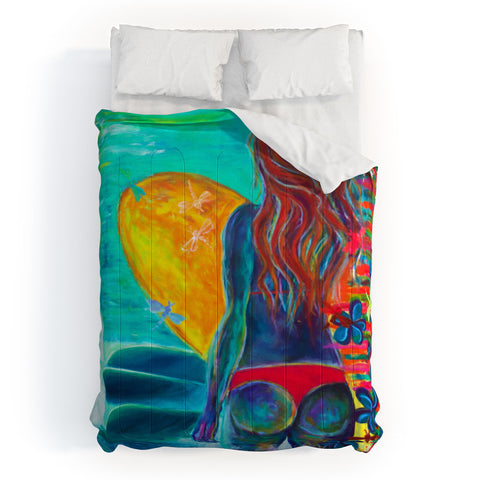Sophia Buddenhagen Cheeky Surfer Comforter