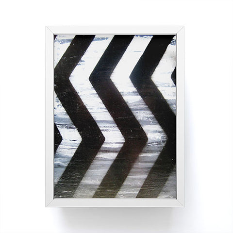 Sophia Buddenhagen Chevron 3 Framed Mini Art Print