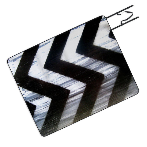 Sophia Buddenhagen Chevron 3 Picnic Blanket