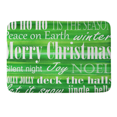Sophia Buddenhagen Christmas Collection 2 Memory Foam Bath Mat