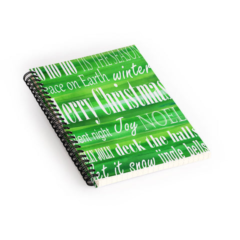 Sophia Buddenhagen Christmas Collection 2 Spiral Notebook