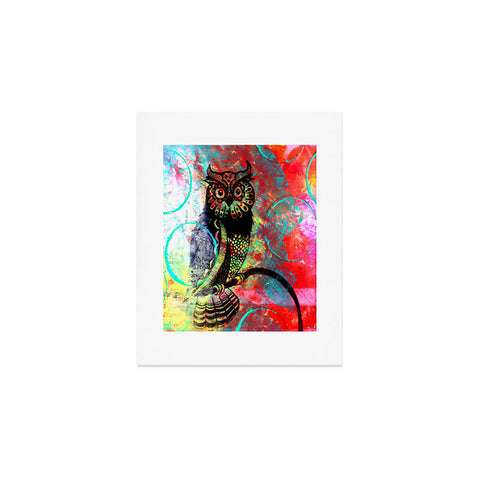 Sophia Buddenhagen Color Owl Art Print