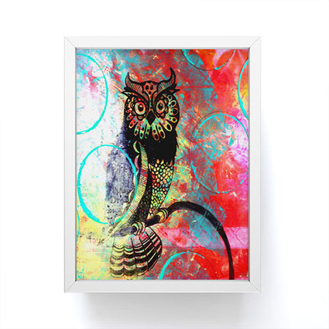 Sophia Buddenhagen Color Owl Framed Mini Art Print
