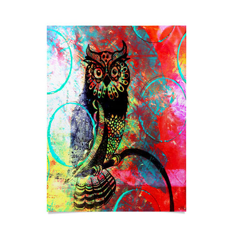 Sophia Buddenhagen Color Owl Poster