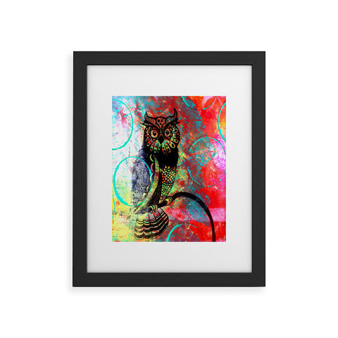 Sophia Buddenhagen Color Owl Framed Art Print