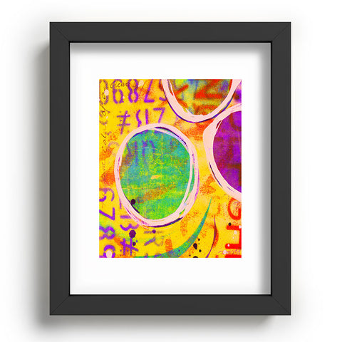 Sophia Buddenhagen Colored Circles Recessed Framing Rectangle