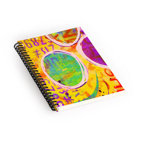 Sophia Buddenhagen Colored Circles Spiral Notebook