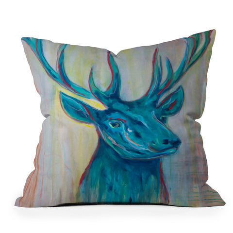 Sophia Buddenhagen Deer Grace Throw Pillow