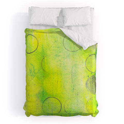 Sophia Buddenhagen Dream Yellow Duvet Cover