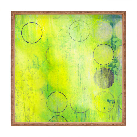 Sophia Buddenhagen Dream Yellow Square Tray