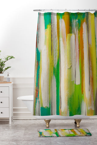 Sophia Buddenhagen Encounters Shower Curtain And Mat