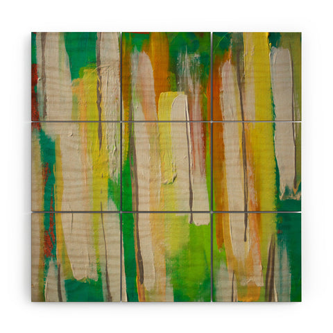 Sophia Buddenhagen Encounters Wood Wall Mural