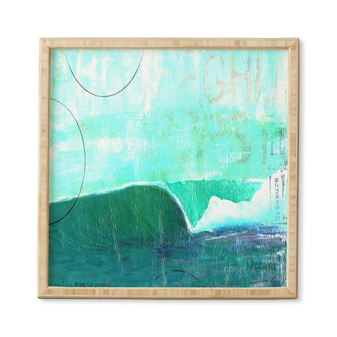 Sophia Buddenhagen Enjoy The Journey Framed Wall Art