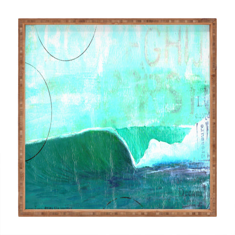 Sophia Buddenhagen Enjoy The Journey Square Tray