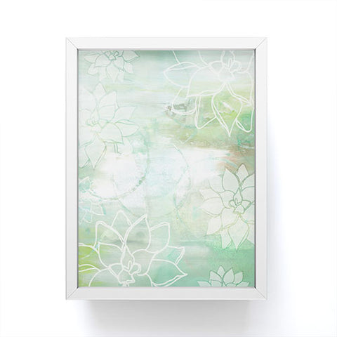 Sophia Buddenhagen Floral Breeze Framed Mini Art Print