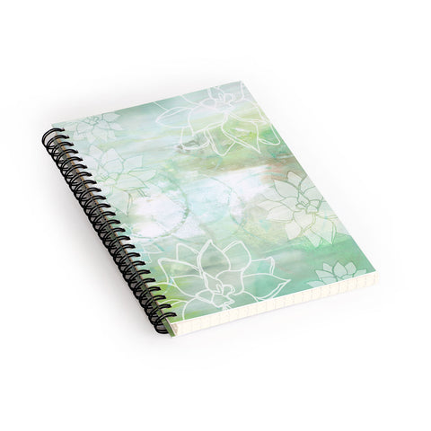Sophia Buddenhagen Floral Breeze Spiral Notebook