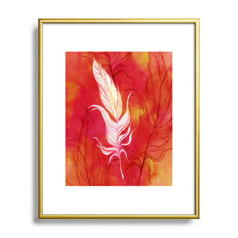 Sophia Buddenhagen Free Bird Metal Framed Art Print