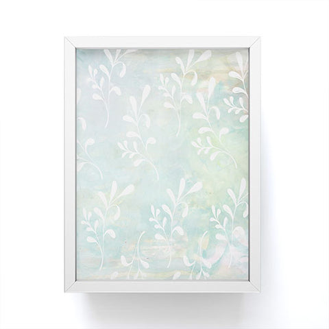 Sophia Buddenhagen Free Blue Framed Mini Art Print
