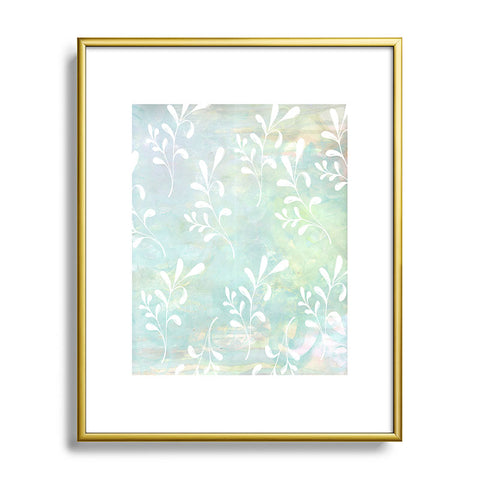 Sophia Buddenhagen Free Blue Metal Framed Art Print