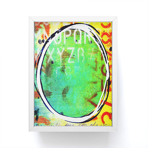 Sophia Buddenhagen Green Circle Framed Mini Art Print