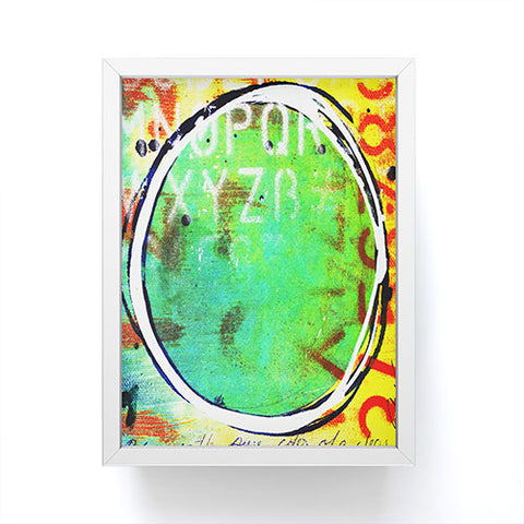 Sophia Buddenhagen Green Circle Framed Mini Art Print