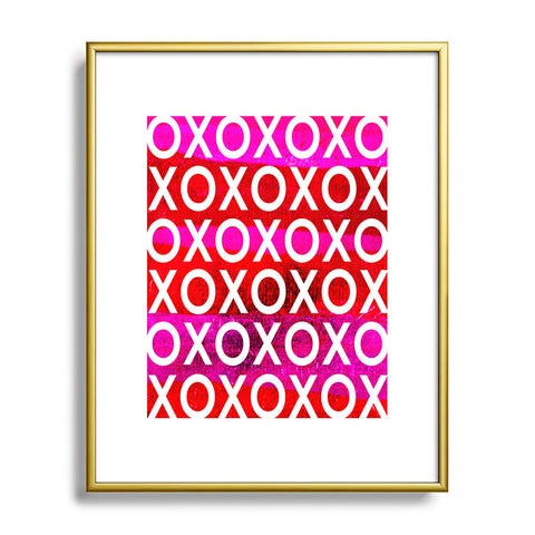 Sophia Buddenhagen Hugs And Kisses Metal Framed Art Print