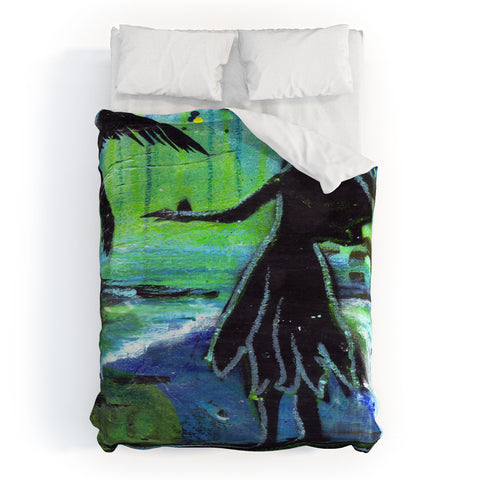 Sophia Buddenhagen Hula Duvet Cover