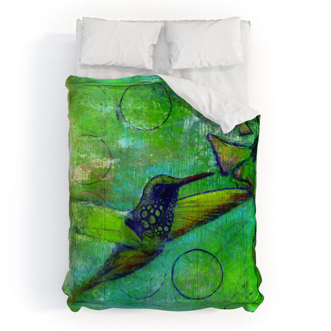 Sophia Buddenhagen Hummingbird Comforter