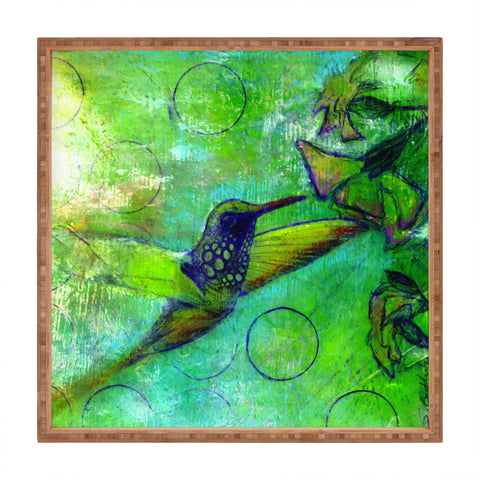 Sophia Buddenhagen Hummingbird Square Tray