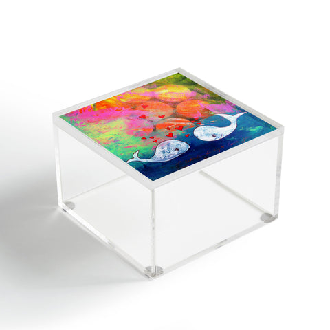 Sophia Buddenhagen I Whale Always Love You Acrylic Box