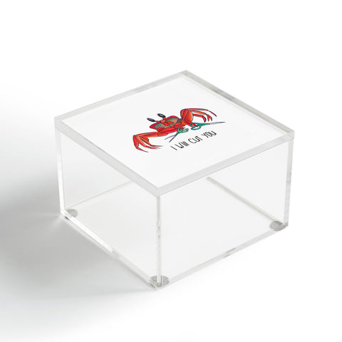 Sophia Buddenhagen I Will Cut You Acrylic Box