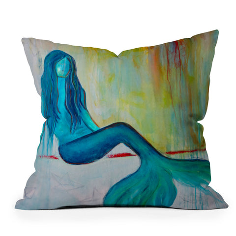 Sophia Buddenhagen Landlocked Throw Pillow