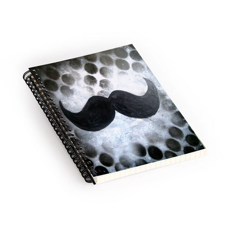 Sophia Buddenhagen Le Mustachio Spiral Notebook