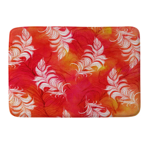 Sophia Buddenhagen Little Messages Memory Foam Bath Mat
