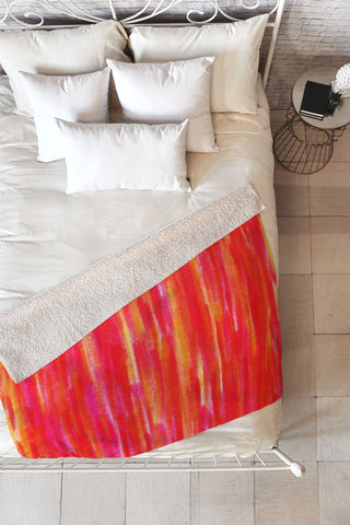 Sophia Buddenhagen Love Light Fleece Throw Blanket