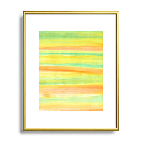 Sophia Buddenhagen Mango Metal Framed Art Print