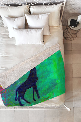 Sophia Buddenhagen Messenger Fleece Throw Blanket