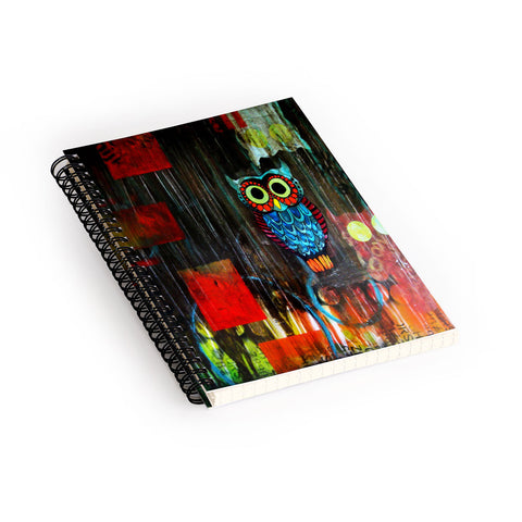 Sophia Buddenhagen Nocturnal 1 Spiral Notebook
