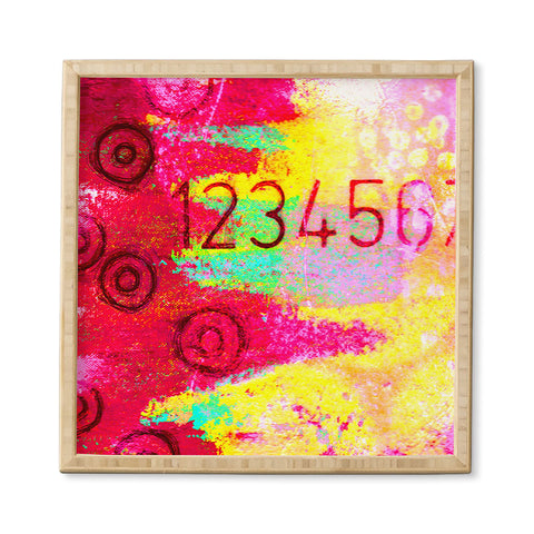 Sophia Buddenhagen Numbers Framed Wall Art