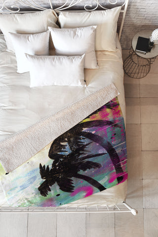 Sophia Buddenhagen Oasis Fleece Throw Blanket