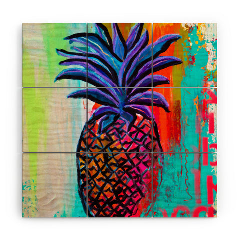 Sophia Buddenhagen Pina Wood Wall Mural