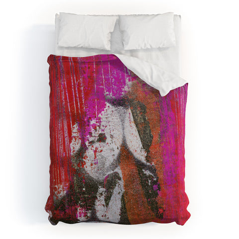 Sophia Buddenhagen Pink Duvet Cover