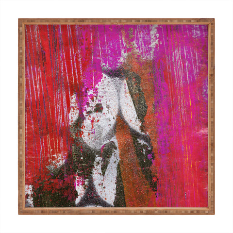 Sophia Buddenhagen Pink Square Tray