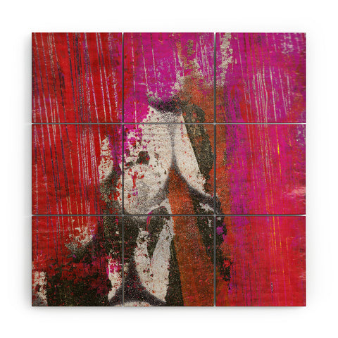 Sophia Buddenhagen Pink Wood Wall Mural