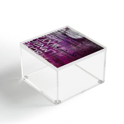 Sophia Buddenhagen Purple 1 Acrylic Box