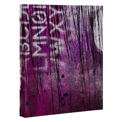 Sophia Buddenhagen Purple 1 Art Canvas