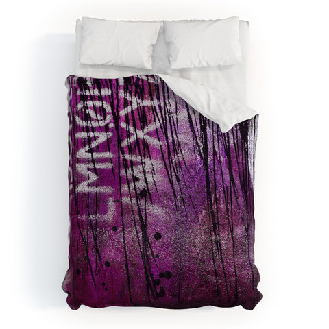 Sophia Buddenhagen Purple 1 Duvet Cover