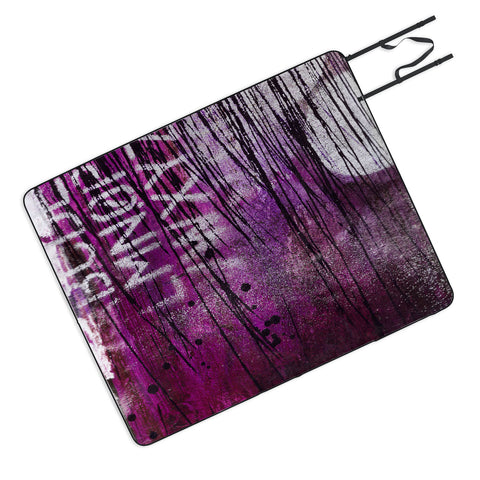 Sophia Buddenhagen Purple 1 Picnic Blanket